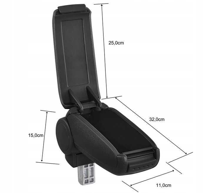 Подлакътник съвместим с Renault Clio 2013 г. BRNCL1320-N