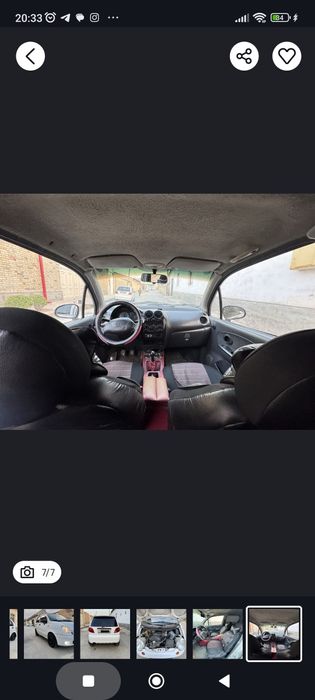 Matiz  2007 lux conditioner