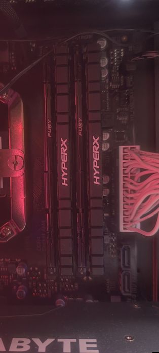 Kit Memorie RAM 32GB (4x8GB) DDR4 Kingston HyperX Fury 3200MHz CL16