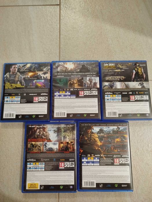 Продавам игри за PS4 CALL OF DUTY