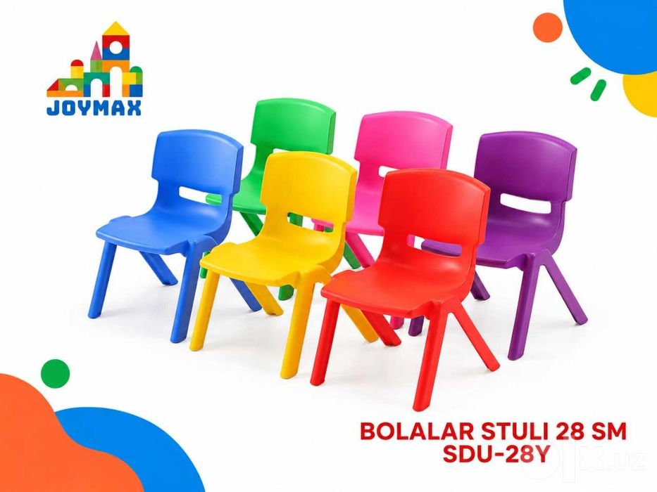 Bolalar bog'chasi uchun plastik stul / Удобный детский стульчик
