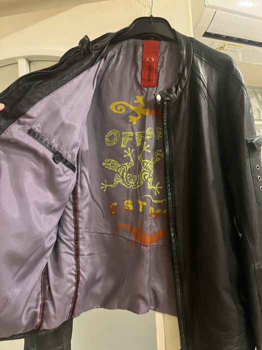 Geaca din piele naturala