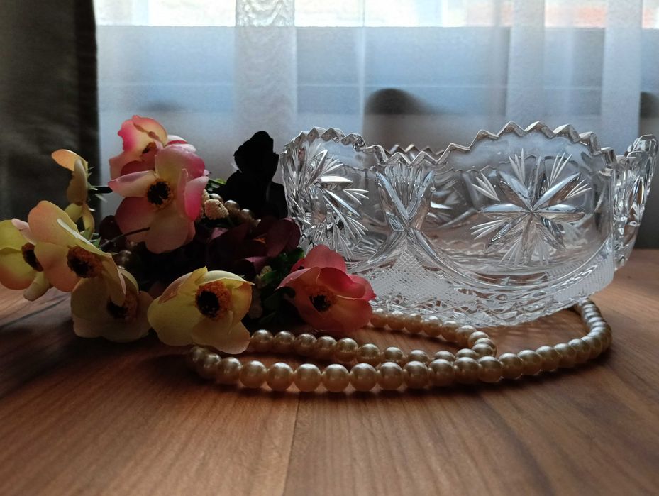 Кристална фруктиера за бонбони -