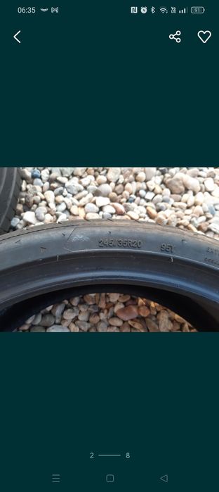 Set anvelope de vara 245/35/20  , 255/35/20