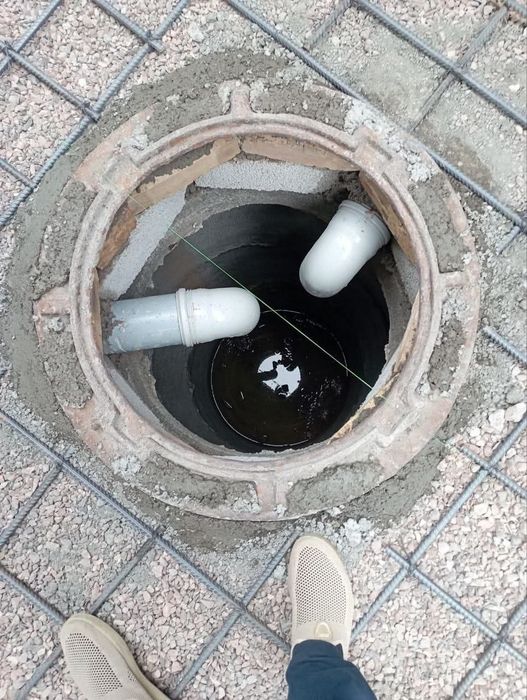 Канализация, Водопровод, выгребных яма и септик, траншея, Подкоп