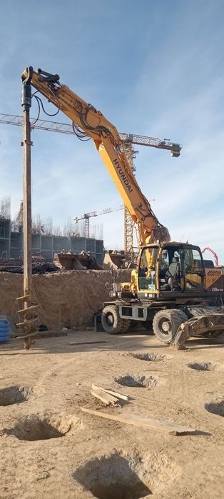 Ямабур хизмати. Услуги ямабура. Сваи ва козик хизмати. Ерни ковлаш.