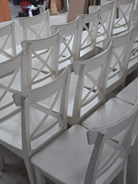 Дървени трапезни столове