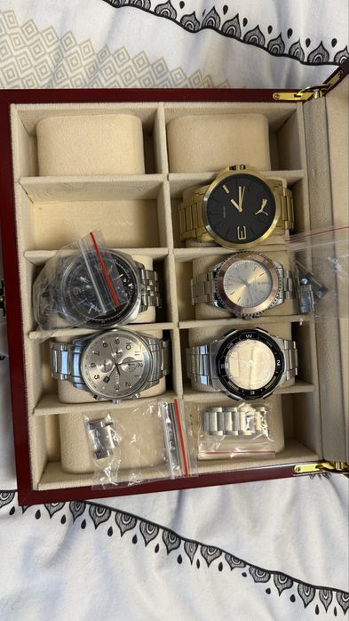 Мъжки часовници lot puma casio fossil philip blanc