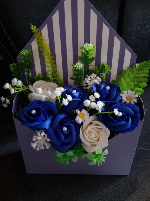 Букет от Съпунени рози