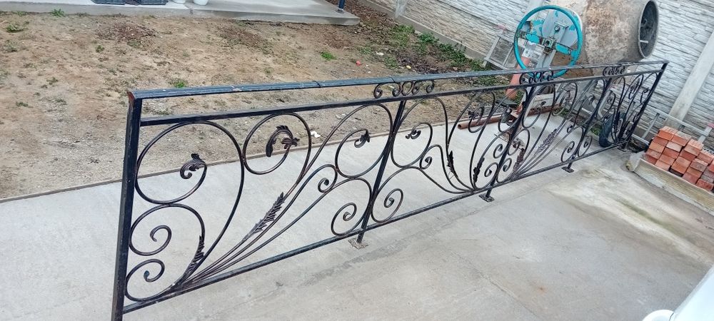 Vand Balustrada Fier Forjat