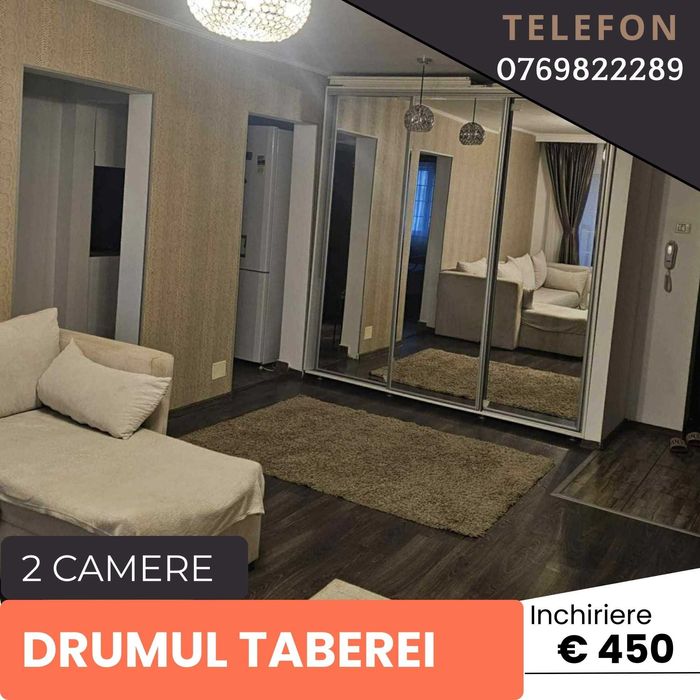 Apartament 2 Camere - 2 min Plaza Mall - Metrou - Parc Drumul Taberei