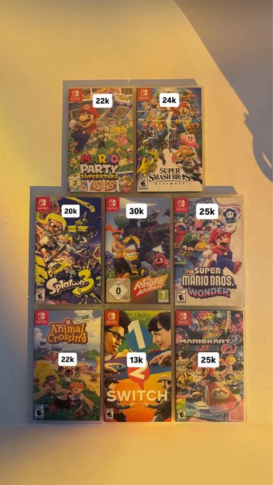 Игры картоиджи на нинтендо свитч ( Nintendo Switch )