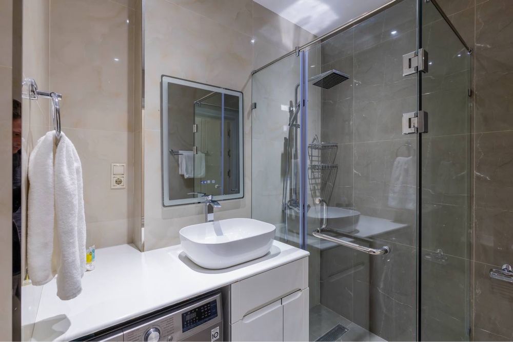Kunlik Apt | Панорамный 7 этаж | 125м² | Просторная 3-ком | Boulevard