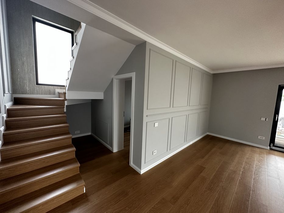 Vilă nouă P+E, 4 dormitoare, teren 400 mp, zona Căpșunărie / Damila – direct dezvoltator, finisaje premium
