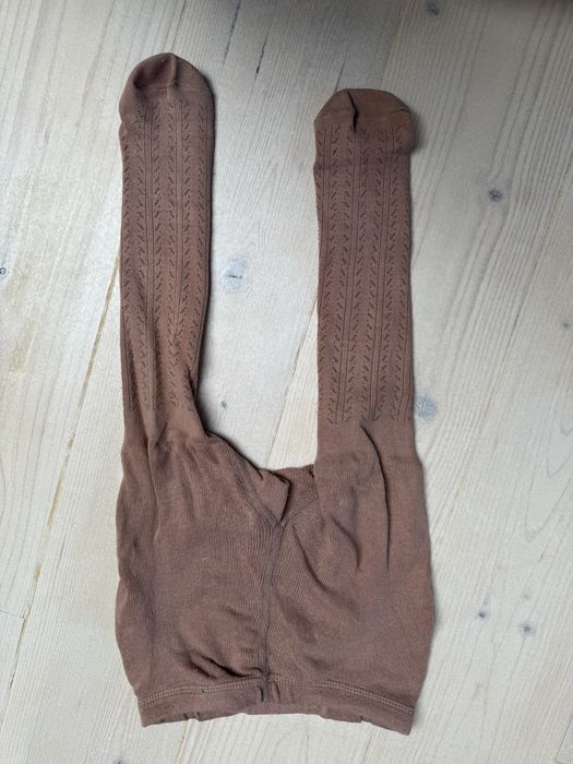 Комплект за момиченце - сукман H&M и чорапогащник Kognes Slojd