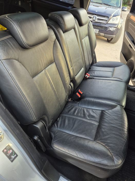 Салон Мерцедес ГЛ Х164 седалки Mercedes GL X164 черен кожен салон