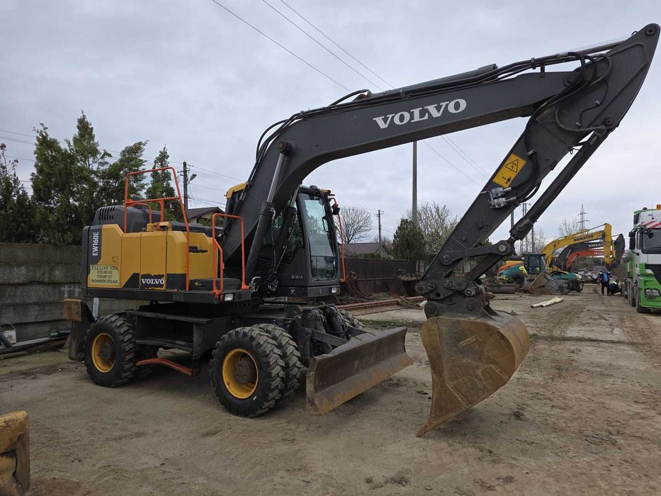 Vand schimb excavator roti Volvo EW160E
