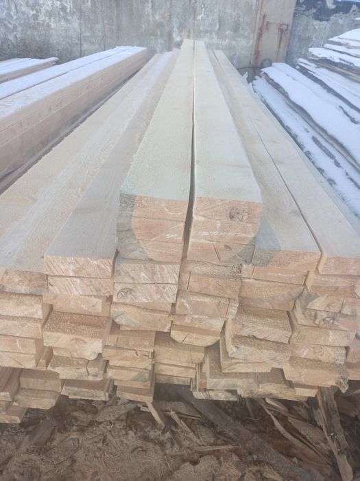 Доска необрезная тес под профлист