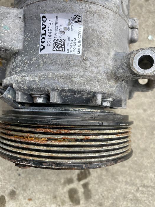 Compresor de clima Volvo XC60 V60 V60CC S60 V90 V90CC XC40 2018+ 31449067 36011415 36010449