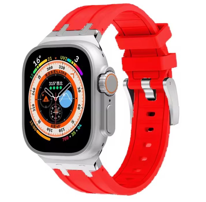 Curea Folie Titanium Buklet Apple Iphone Seria 4 5 6 7 SE 8 9 10 ULTRA