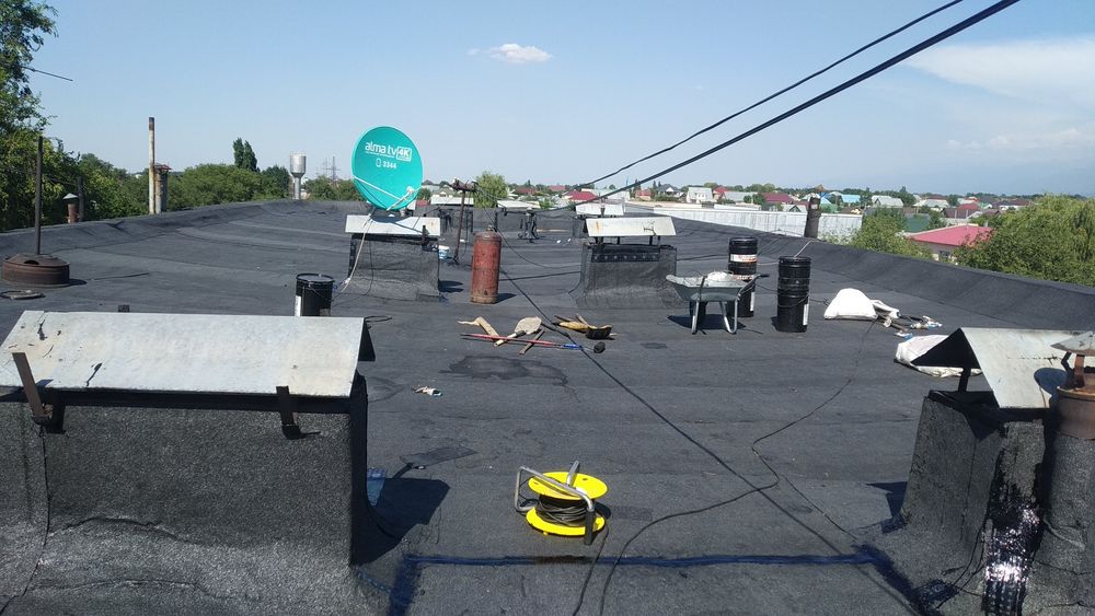 Ремонт кровли крыши Гидроизоляция Устранение протечек