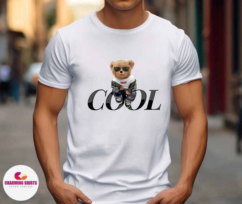 Нови Модели Мъжки тениски с Мече, Teddy Bear, Размери от XXS-5XL