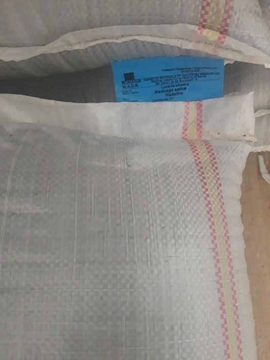 Samanta Lucerna Certificata, Trifoi, Sparceta, Măzăriche, Iarba  Sudan  Sorg  Porumb  Floarea Soarelui