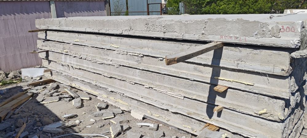 Продам плиты перекрытия 6 метровые