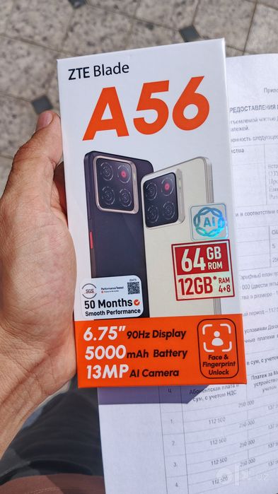 ZTE Blade A56 sotiladi!
