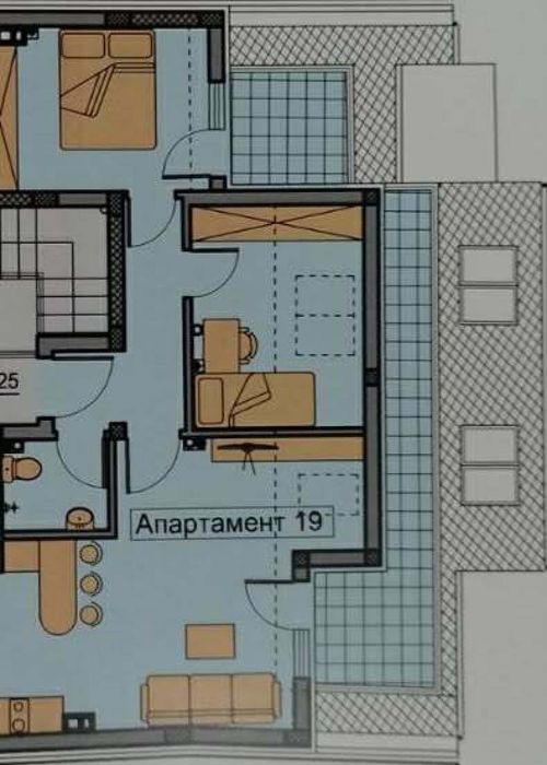 Тристаен апартамент за продажба в гр. Пловдив, кв. Христо Смирненски