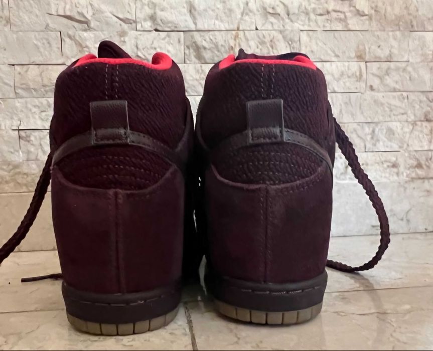 Нови маратонки / кецове Nike Dunk Sky Hi със скрита платформа