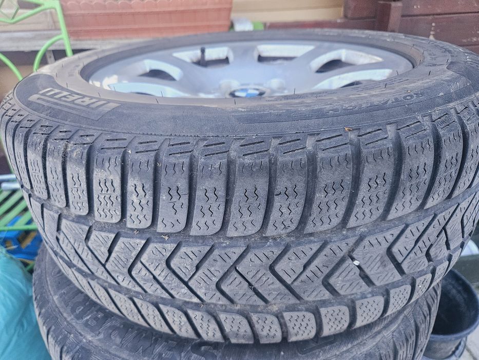 Jante bmw aluminiu cu cauciucuri MS