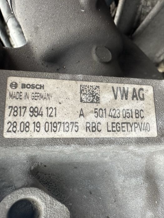 Caseta directie VW Golf 7 / Audi A3 8V / Seat Leon : 5Q1423051AB