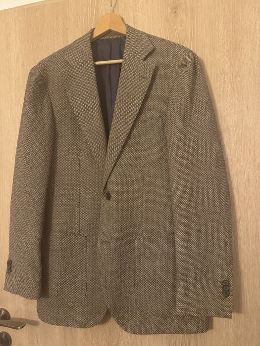 Sacou Suitsupply - material Carlo Barbera (lana, matase, in)