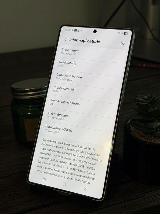 Samsung Galaxy S25 Ultra - 512 GB - stare foarte buna/ 34 cicluri