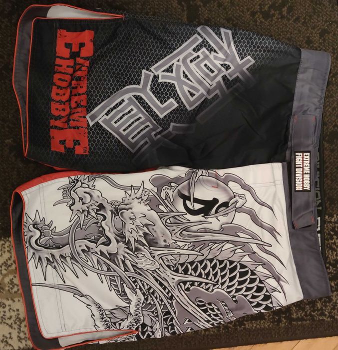 Extreme hobby fight division mma muai thai Moko kick box шорти облекло