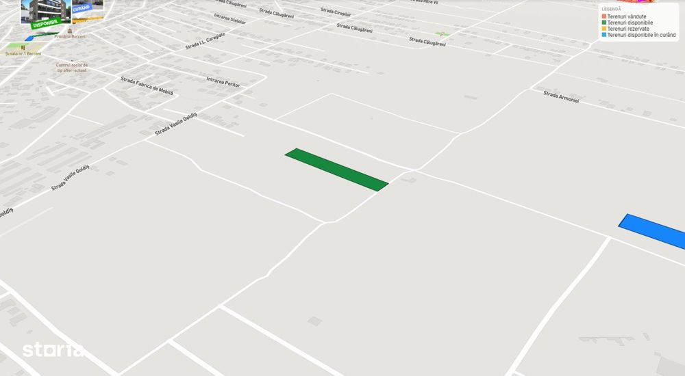Teren Extravilan In Rate Primaverii Com. Berceni | 5491mp | #EG42