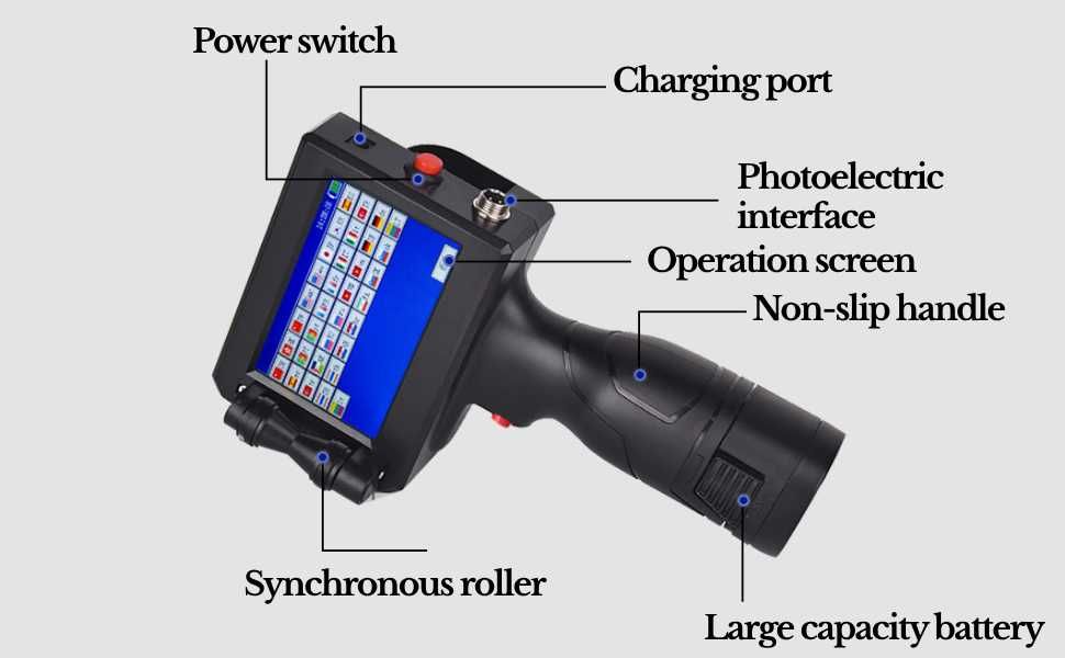 Мобилен мастиленоструен принтер Bewinner M90 с 4,3 инча екран
