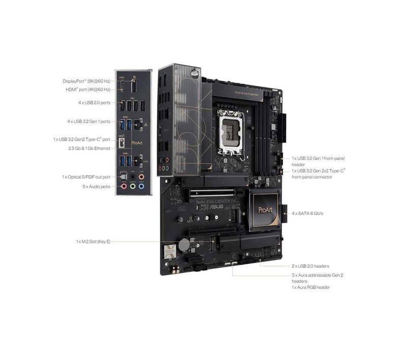 ! Материнская плата MB ASUS PROART B760-CREATOR D4 | Цена с НДС
