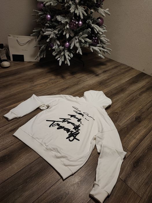 Hanorac Alb Rick Owens x Tommy Cash