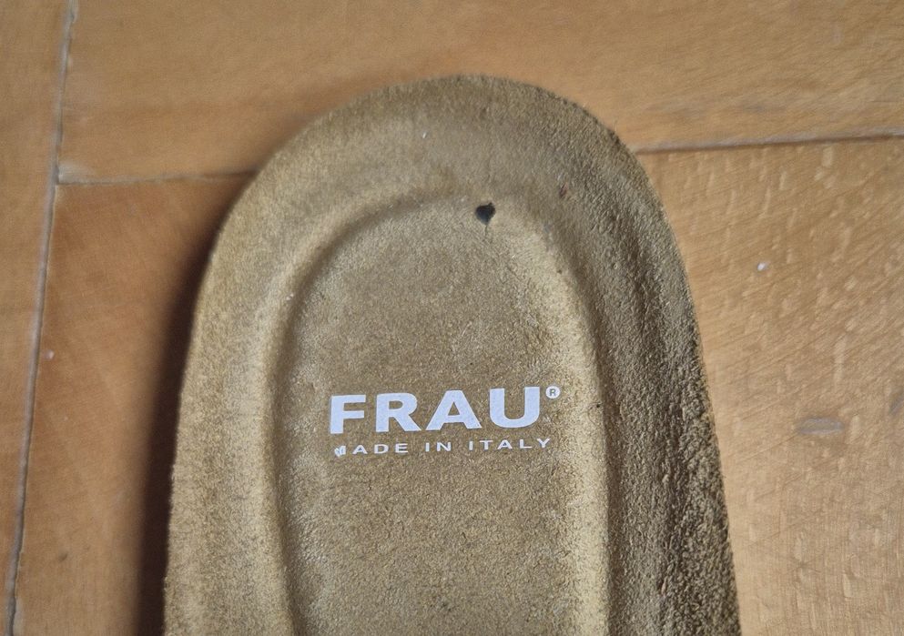 Ghete de damă Frau, din piele naturală, Made in Italy - Mărimea 39