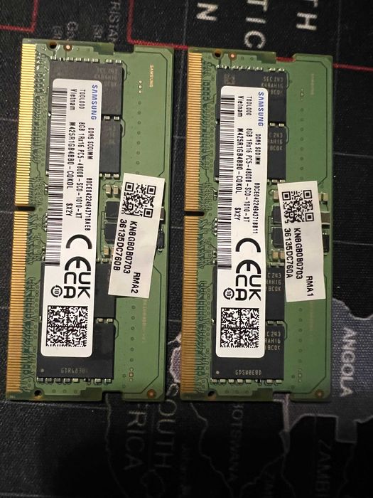 Vand kit de memorie ram DDR5 laptop 16 gb (8+8) 2 buc 4800 Mghz,