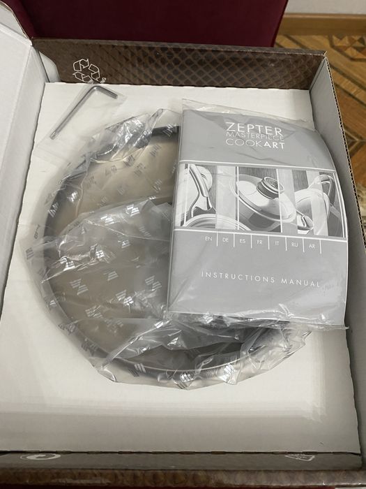 Новая кастрюля Цептер 5,8л