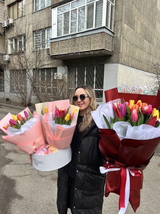 Тюльпаны к 8 марта