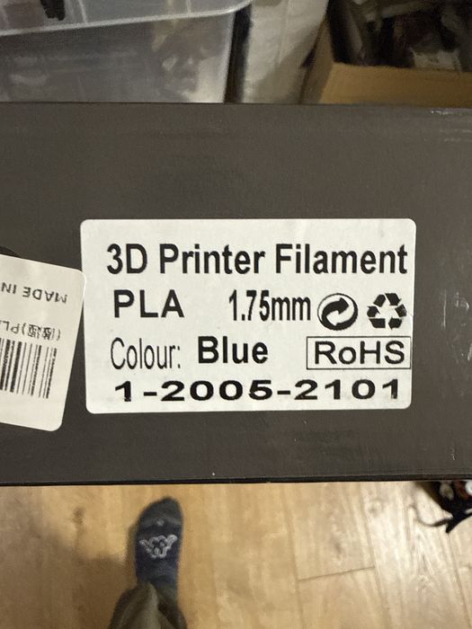 (ЗАПАЗЕН) Филамент (Filament) Creality blue