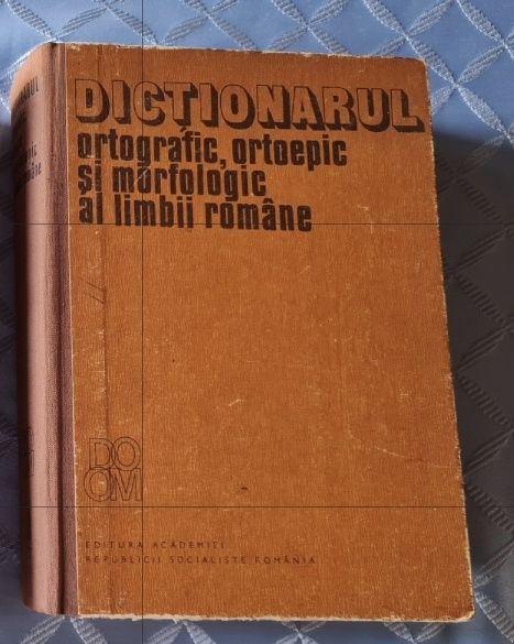 Dictionarul ortografic, ortoepic si morfologic al limbii romane din 82
