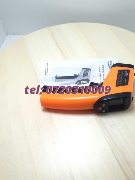 Aparat Industrial De Masurat Temperatura Ir - 50 / +360 Grade Pentru Masurarea Temperaturii Fara Contact In Domeniul Indicat