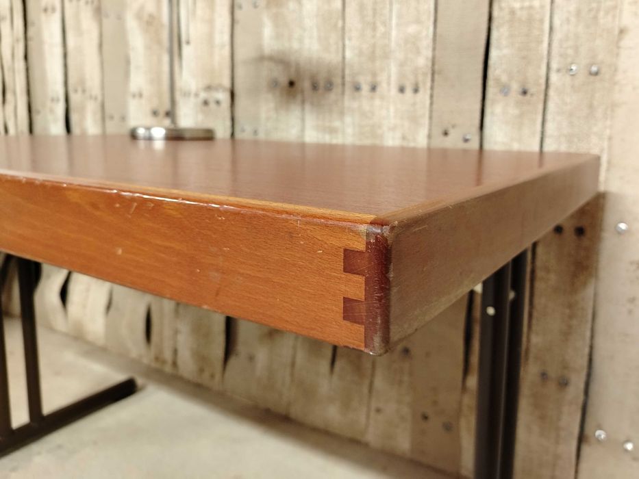 Masa veche stil Mid-Century pliabila (birou arhitect), Germania