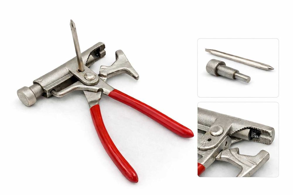 Мултифункционален чук, клещи 5в1, чук за пирони