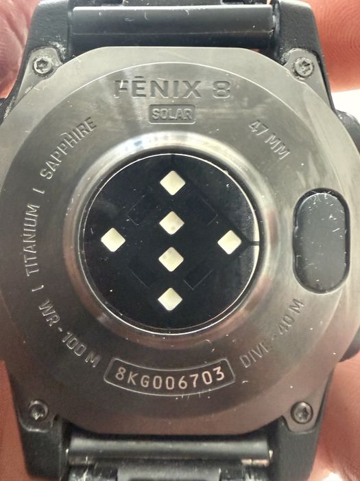 Ceas Garmin Fenix 8 Solar Saphirre 47